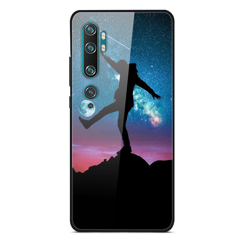 Роскошный чехол-кейс для Xiaomi mi Note 10 Pro Чехол из закаленного стекла Силиконовый чехол для телефона для Xiaomi Redmi Note 10Pro 10 Pro Чехлы