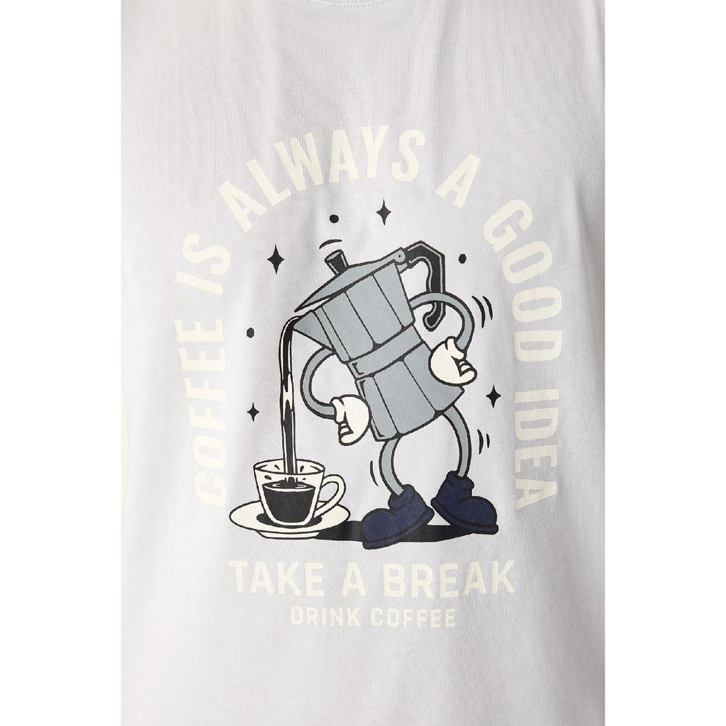 Пижамный комплект из разноцветных брюк кофейного цвета