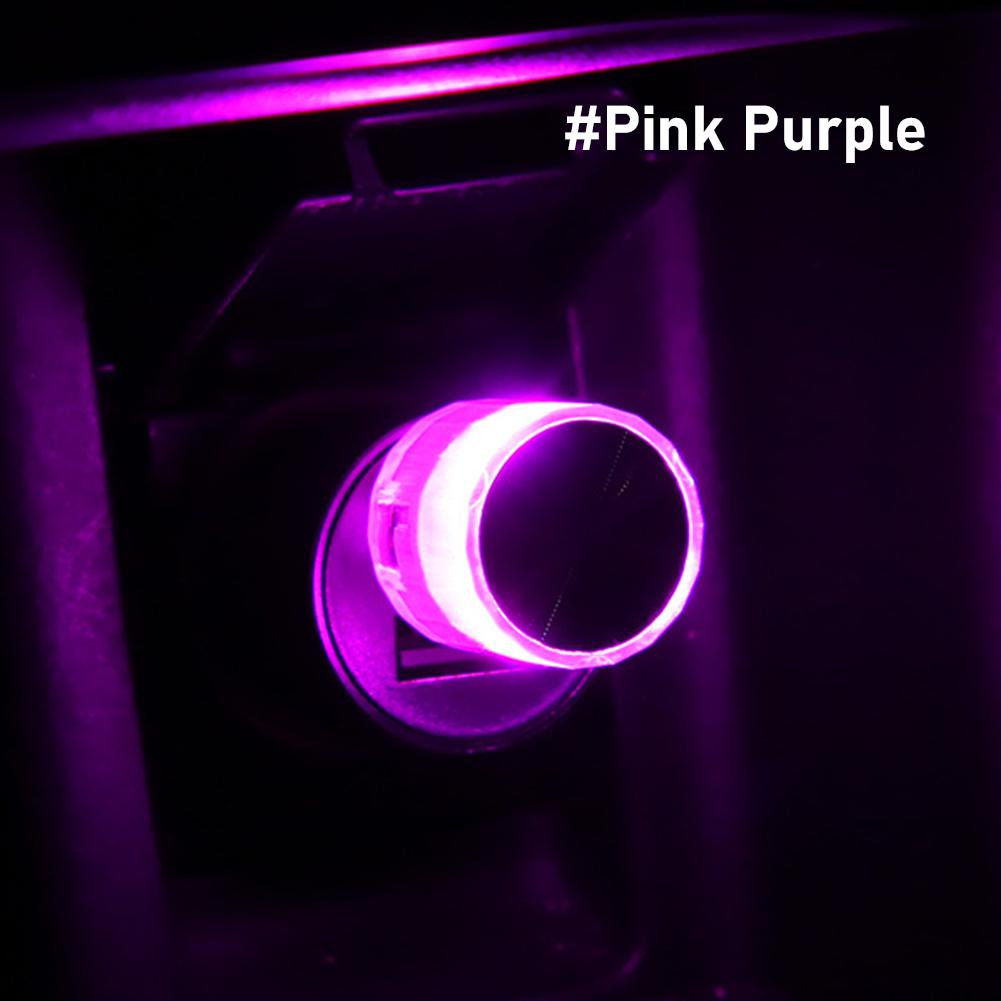 Car Mini USB LED Atmosphere Lights Decorative Lamp for Party Ambient Modeling Automotive PortablePlug Play Auto Interior Led Neon Lights 4