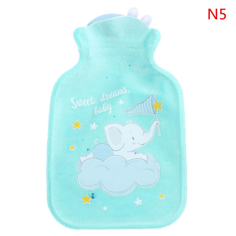 Грелка Резиновая сумка Милый мультяшный Теплый Расслабляющий Безопасный Тепло Холодный Большой