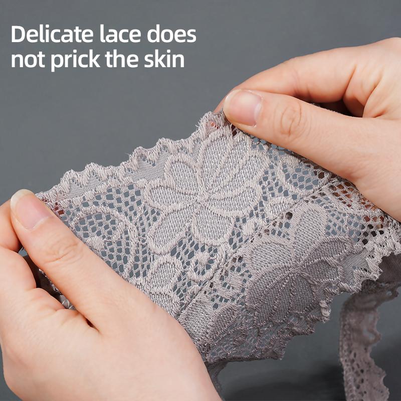 High Quality Women's Low Waist Lace Floral Panties Thong Sexy G -String Brief Underpants Thong Intimates Lingerie Underwear Tangas Calcinhas Bragas