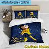3pcs Custom Name Mystery Coraline's World Bedding Set Includes 1 Duvet Cover & 2 Pillowcases for All Seasons Dormitory Home Decor Christmas gifts