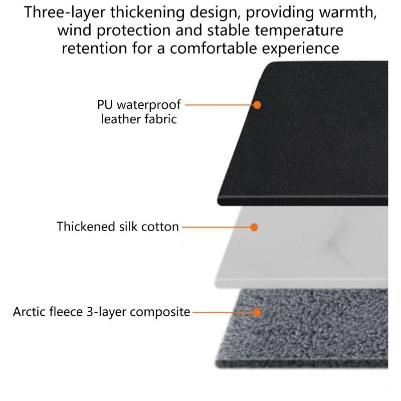 Universal Handlebar Gloves Mittens Suitable for Scooters Mopeds E Bikes Snow Riding Daily Commute and Fitness Use 2 Pack