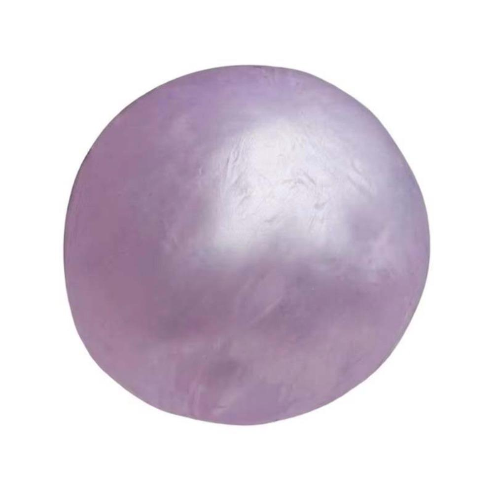 Transparent Coconut Oil Squishy Ball Blue Pearl Squeeze Ball Squishy Pearl Squishy Toy Office