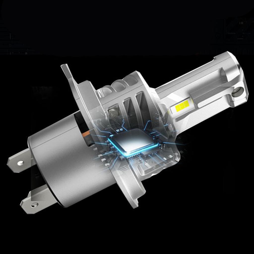 Светодиодные фонари с малой линзой H4, фары «рыбий глаз», линза, дальняя и ближняя интегрированная, с тангенциальным прожектором