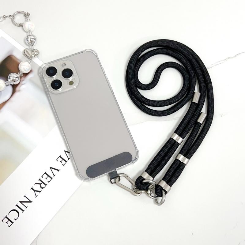 Чехол с регулируемым ремешком для OPPO Reno 14 14F 13 13F 12 11 12F Realme 15 Pro C71 C63 C65 Crossbody Шнурок-цепочка Прозрачная крышка