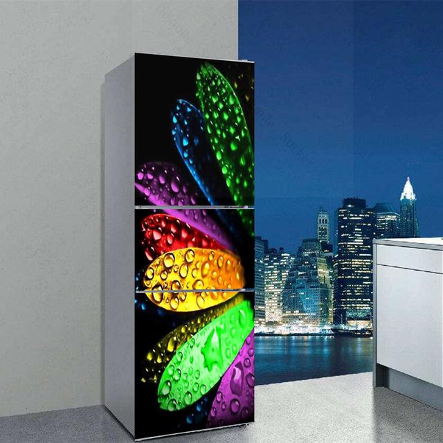 Серые крутые обои для холодильника, овечий череп, вино, самоклеящаяся виниловая наклейка, украшение для кухни, холодильника, наклейка на стену, шкаф