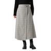 Afternoon Tea Living Юбка JG19 Клетчатая юбка-обертка, Серая