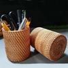 Handmade Autumn Vine Pen Holder Decorative Tea Ceremony Stationery Organizer For Makeup Brushes Writing Tools And Accessories