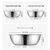 MAXCOOK Stainless Steel Mixing Bowl & Colander Set