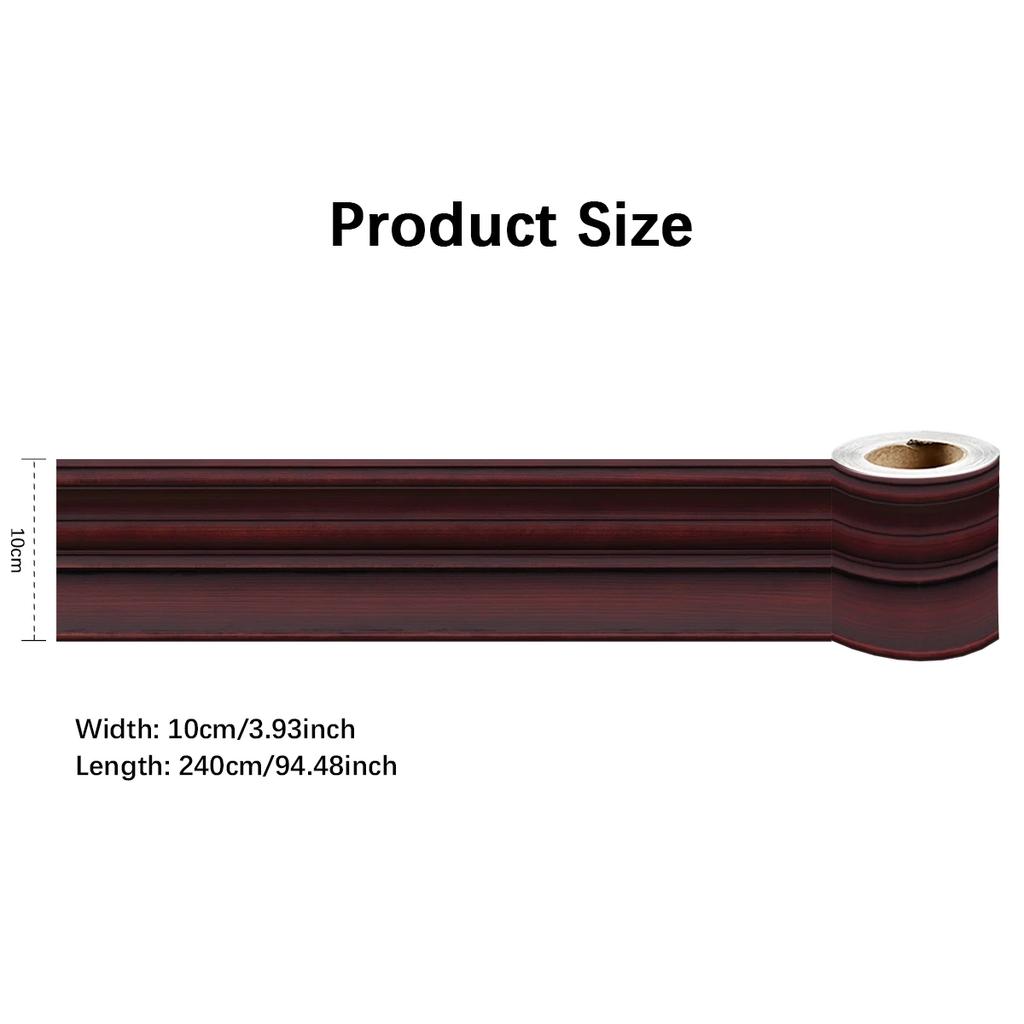 Экологичные ПВХ стеновые панели, самоклеящийся плинтус, декоративная отделка для домашнего интерьера, нетоксичный DIY декор