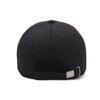 Men's Autumn Winter Woolen Hat Middle-Aged and Elderly Thick Warm Ear Protection Baseball Cap