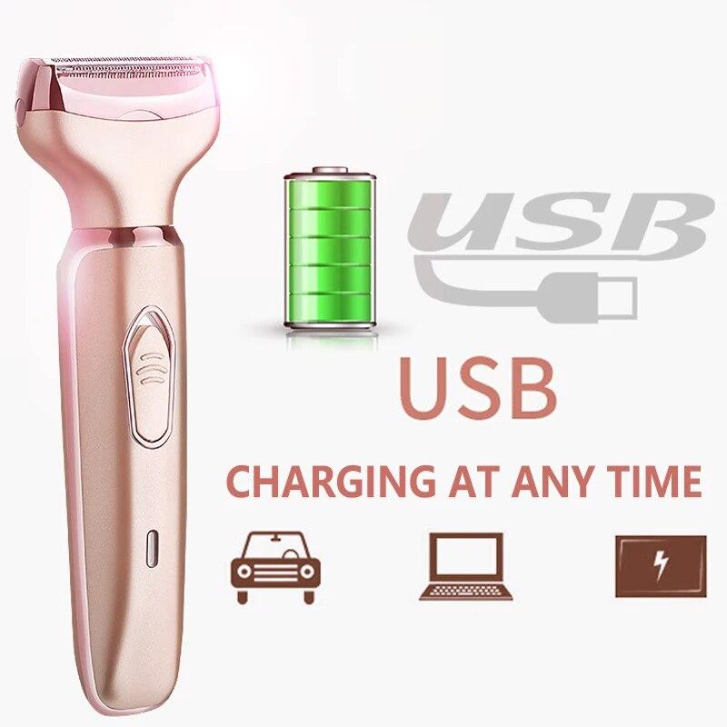 Бритва для удаления волос на лобке, женская бритва для подмышек, бритвы для бритья, перезаряжаемый триммер, женская зона бикини, интимные стрижки