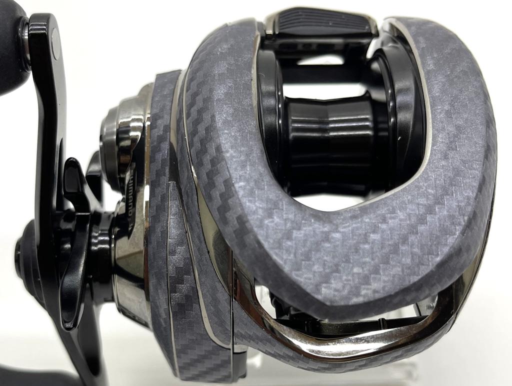 CUSTOM YOROI Custom Decal for 21 Antares DC and 22 Exsence DC Baitcasting Reels SEAT.JP (Silver, Right-Handed)