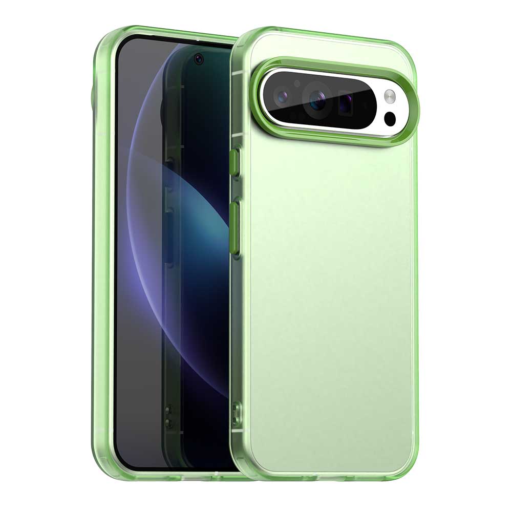 Матовый Чехол Для Google Pixel 9 Pro Чехол Pixel 9 Pro XL Fundas Coque Матовый Полупрозрачный PC TPU Бампер Телефона Pixel 9 Pro XL