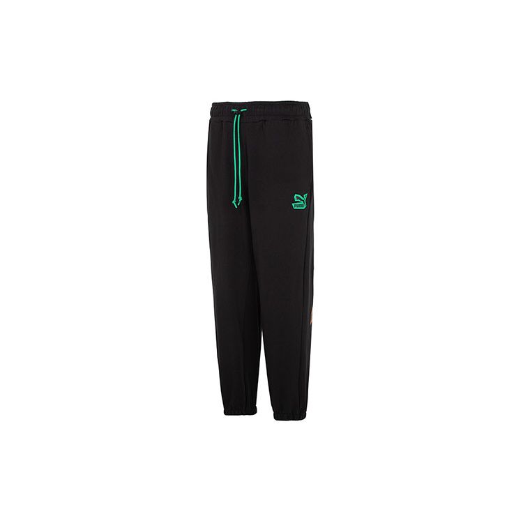 Puma Спортивные штаны Classics Street Sport с логотипом Мужские штаны Черные 539971-01