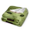 Space Soda Green Aliens Cat Blankets Spring  Cozy Bedding Throws For Girls Couch Chair Flannel Bedspread Bed Cover