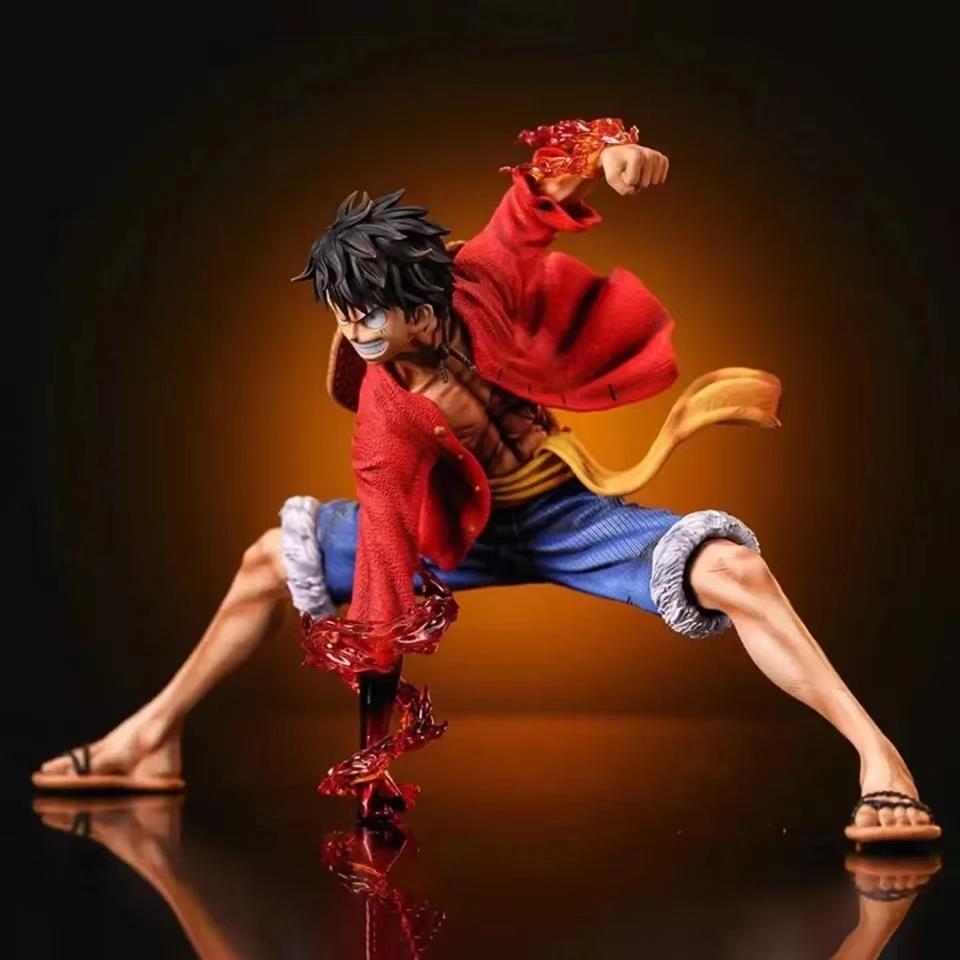 18см One Piece Манки Д. Луффи Луффи Фигурки Боевой Стиль Фигурки Действия Коллекция Аниме Модель из ПВХ Куклы Игрушки Подарки на День Рождения для Детей