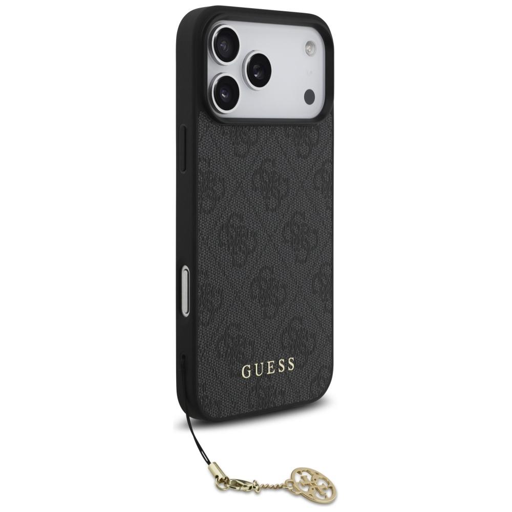 Guess 4G Charms Collection MagSafe case for iPhone 17 Pro Max black
