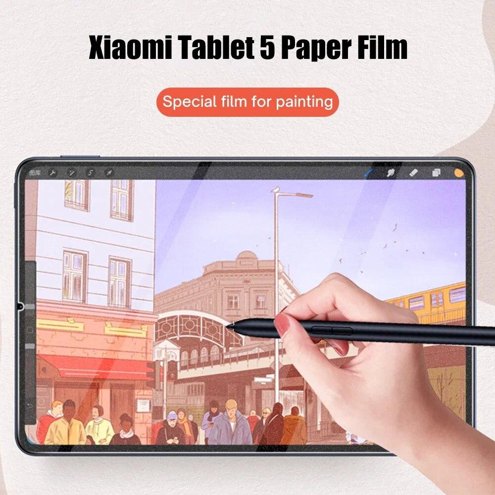 1PC Paper Like Screen Protector Matte PET Painting Write For Xiaomi Mi Pad 5 Pro Screen Protector For 11 Inch Xiaomi Mi Pad 5