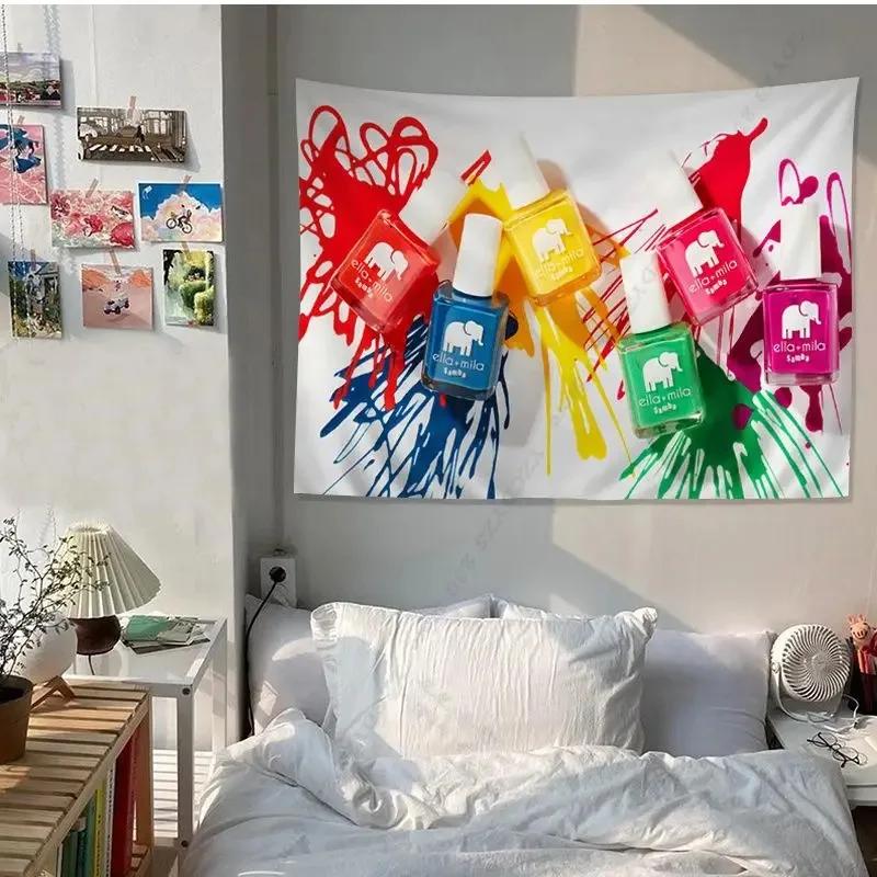 Творческий гобелен с граффити, офис, гостиная, гобелен, украшение для дома, стены, гобелен