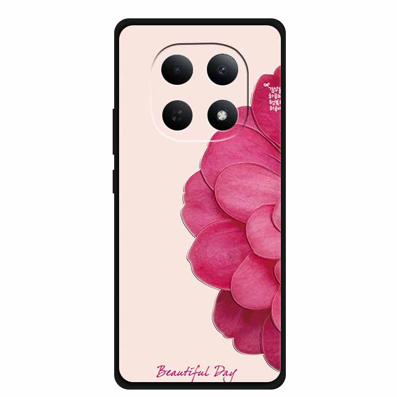 3D Flowers Case For POCO M8 Embossed Blossoms Funda Relief Coque Silicone Soft Back Phone Cover For Xiaomi POCO M 8 TPU Para