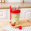 Portable Breakfast Oatmeal Cereal Nut Yogurt Salad Cup with Fork Spoon Double Layer Large Capacity Soy Milk Cup Household Supplies