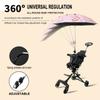 360 Degrees Canopy Cover Baby Stroller Folding Umbrella Sun Shade Canopy Baby Parasol Pram Umbrella