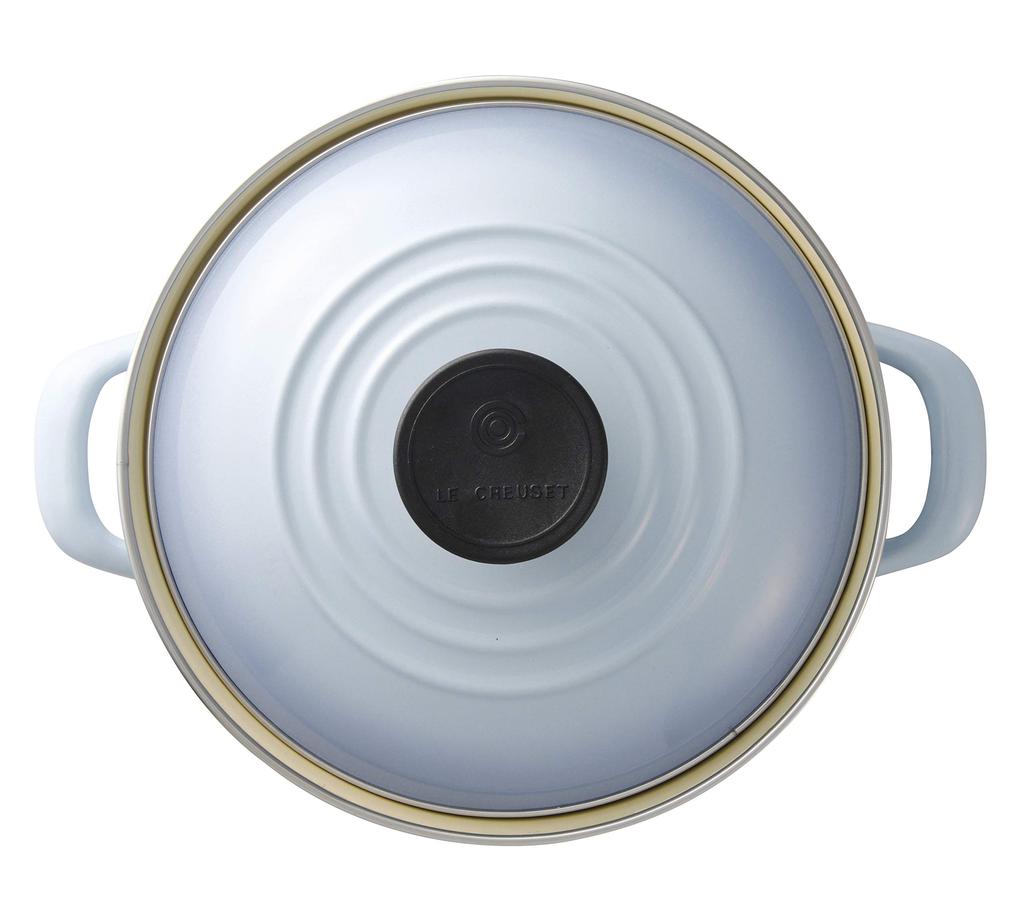 LE CREUSET EOS Pot 18 см Coastal Blue Open Fire IH совместим