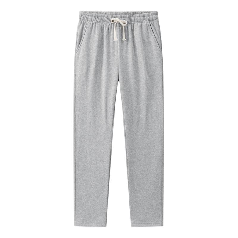 Мужские однотонные эластичные брюки с высокой талией и карманами, повседневные, спортивные, модные