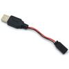 RC USB Charging 3.7V Lithium Battery Charger Cable USB to JST /SM / futaba Plug for 3Rc Drone Quadcopter
