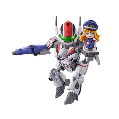 TAMASHII NATIONS TINY SESSION Macross F Messiah Valkyrie с Шерил 100 мм окрашенная подвижная фигурка VF-25F (Альто машина) приблизительно. ПВХ и АБС