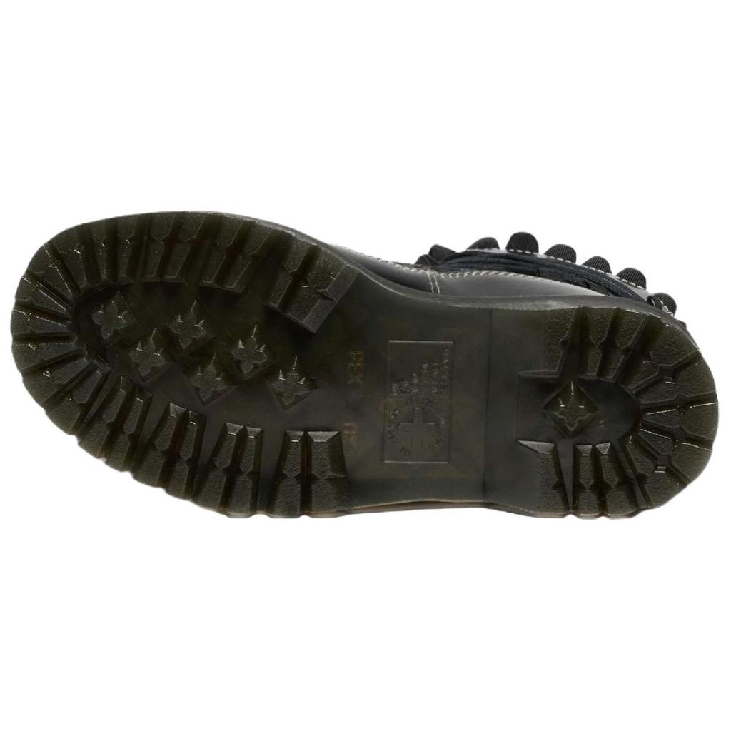 Dr. Martens Ботинки Jadon Series с оборками из кожи, универсальные, удобные, на каблуке 5 см, женские, черные 42044001