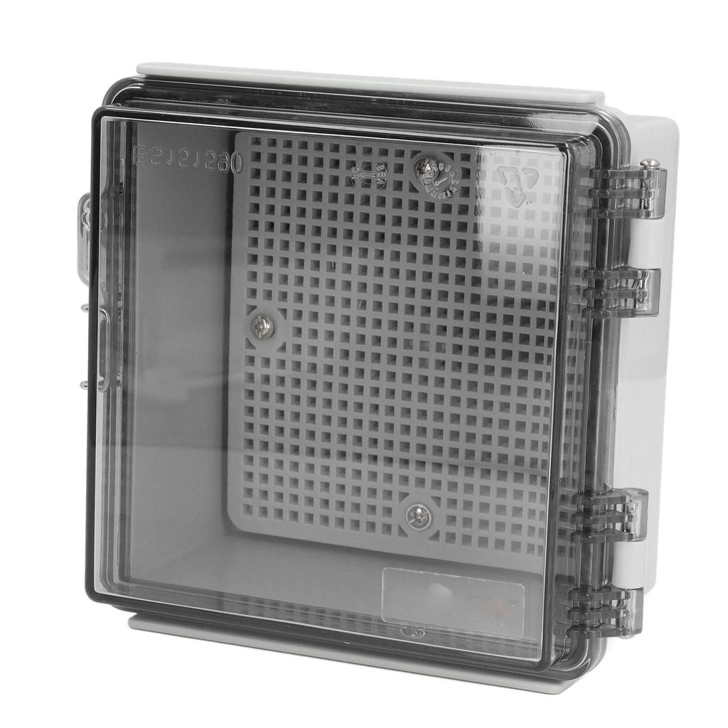 Водонепроницаемая распределительная коробка с прозрачной откидной крышкой IP67 ABS пластиковый электрический корпус с креплением