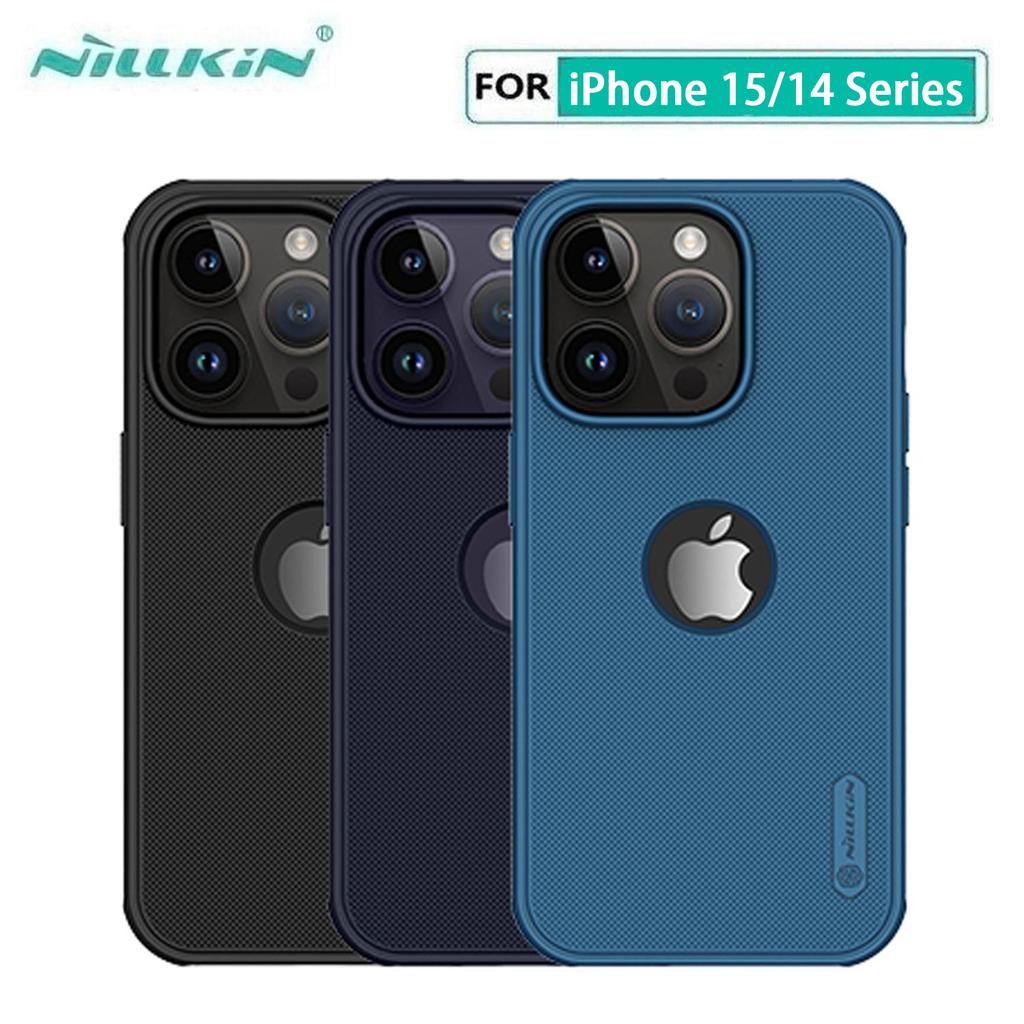 Чехол для iPhone 15 14 Pro Max Nillkin Frosted Shield PC, твердая задняя крышка для iPhone 14 Plus