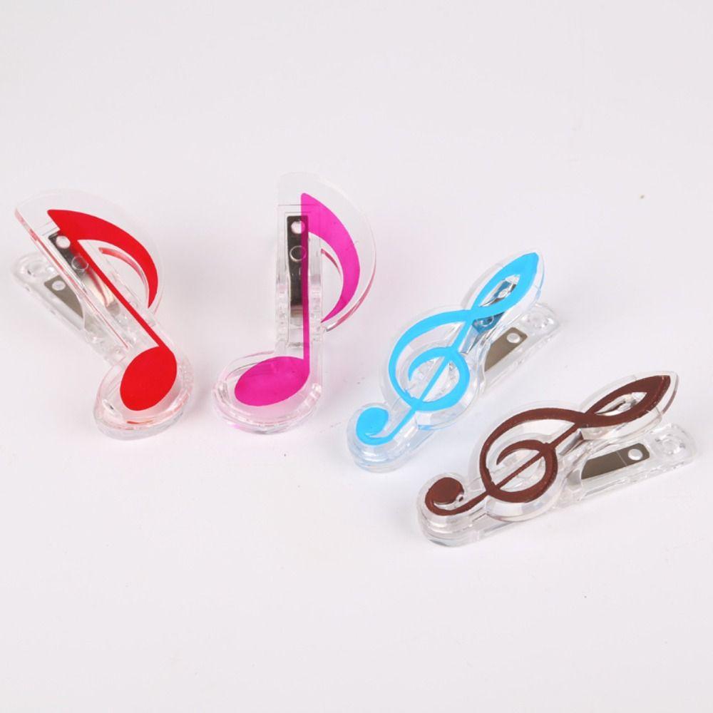 Book Clip Musical Book Note Clip Sheet Clip Music Score Clip Music Accessories   Decorative Paper