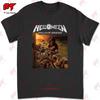 Helloween Walls Of Jericho Обложка Альбома Метал-Музыкальная Группа Футболка G3CT