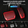 Для Tesla Model 3 Y Педали тормоза Подставка для ног Ускоритель Педаль автомобиля Резиновая накладка Крышка Алюминиевый сплав Аксессуары для интерьера автомобилей