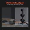 VEVOR Weight Plate Rack, Vertical Weight Plate Tree for 2-Inch Weight Plates, Standard Weight Plate Tree with Wheels