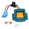 Battery Adapter Kids Riding Toy Battery Conversion Kit with Wire Harness Connector and Fuse Holder for BL1850 BL1860