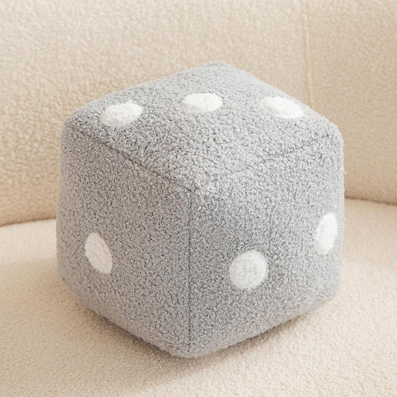 Подушка для игры в кости, плюшевая подушка для игры в кости, подушка для объятий, мягкая плюшевая игрушка, игровой реквизит, украшение интерьера автомобиля, украшение для дома, товары для вечеринок
