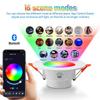 Tuya Bluetooth Smart RGBCW Downlight, Full Color Dimming, Alexa Voice/APP Control, 85-265V.