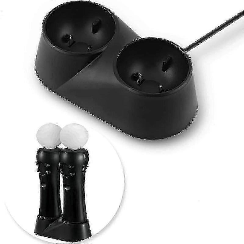 Контроллеры движения PS4 VR Move с двойным зарядным устройством - Улучшенный VR-гейминг