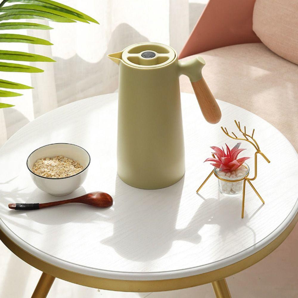 Термос-кувшин со стеклянной колбой, большой емкости, термоизолированный, для горячей воды, для заваривания чая