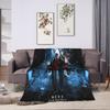 Devil May Cry 5 Данте Теплое Мягкое Одеяло Дорожное Плюшевое Плед Модный Домашний Декор Фланелевое Постельное Покрывало Чехол для Дивана-кровати
