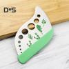 Herb Stripper Leaf Peeler Cutter 9 Holes Kitchen Tool for Kale Basil Thyme Cilantro Rosemary Cooking Utensil for Herb Lovers