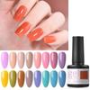 7.5ml Nail Gel Polish Colorful UV Gel Soak-off Nail Lacquer 65 Colors Nail Art Varnish Top Base Coat