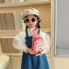2025 New Children's Bag Cartoon Cute Baby Breast Bag Printed Mini Child Messenger Bag