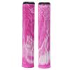 MTB Bicycle Grip 22.2mm TPE Rubber Handlebar Cover Soft Antislip Handle Grip with Lock Bar EndPink
