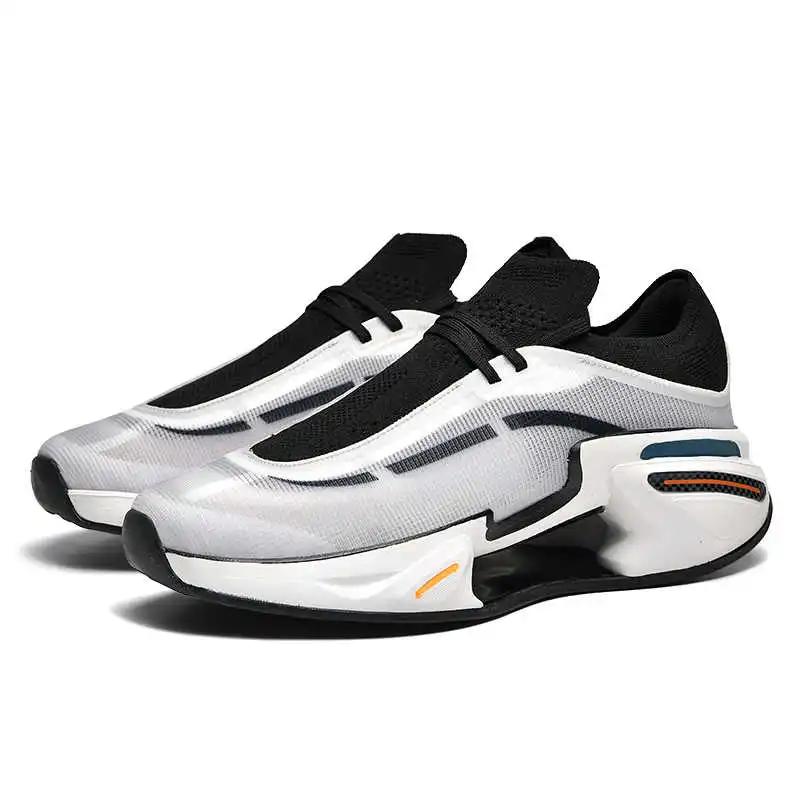 Перфорированный круглый носок, обувь для ходьбы, спортивные мужские кроссовки, летняя уличная обувь, сапатенис, лайф-тренеры, необычный ведущий рэнинг, кэжуал